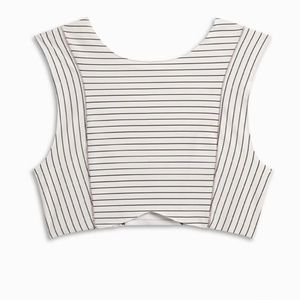 Boys and Arrows Teagan top in Bandit Stripe